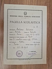 # 22788.  Pagella Scolastica