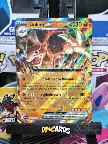 Pokemon golem 076 - ex, set