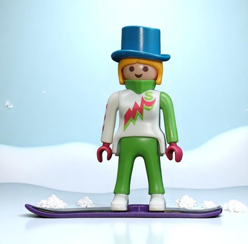 Playmobil snowboard donna