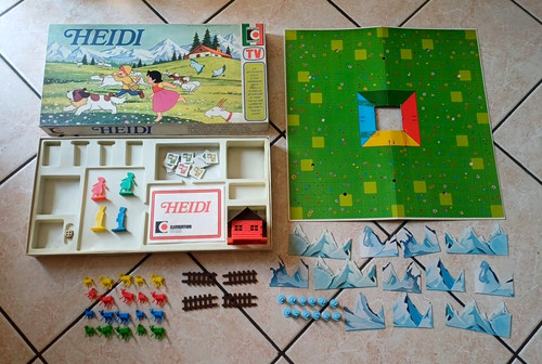 Heidi gioco scatola vintage - heidi,