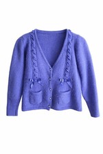 Luisa Spagnoli Purple Angora