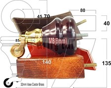 2x Gambe a Ruota e 2x Piedini