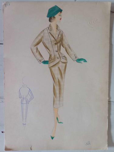 Figurino moda anni 60 - moda, 50-60