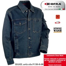 Giacca jeans giubbino da