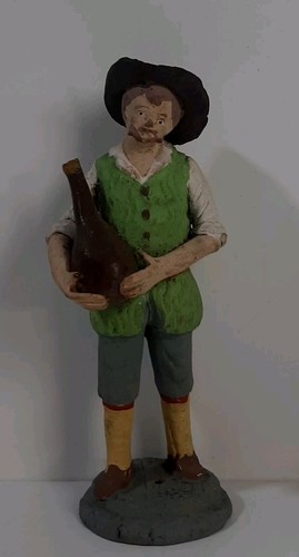 Pastore antico statuina - pastore,