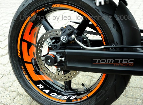 Adesivo cerchione supermoto - adesivo,