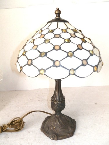 Lampada abatjour vetro tiffany - lampada,