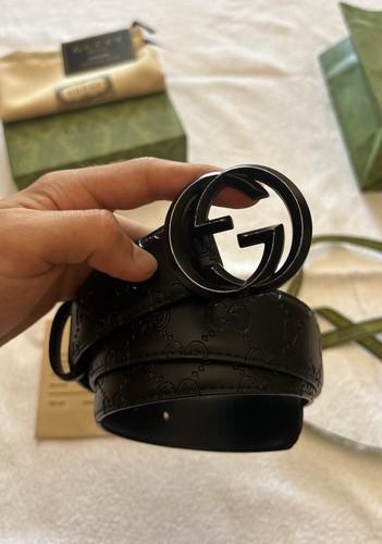 Cintura nera monogram con - nera,