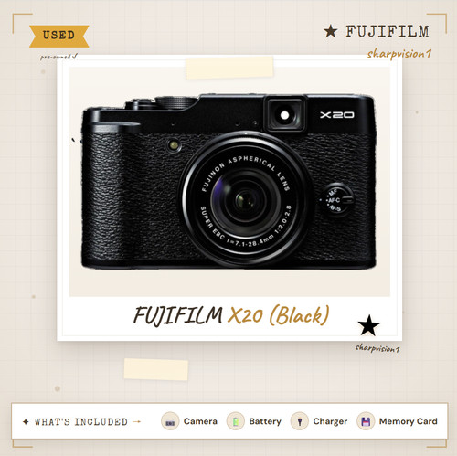 Fujifilm x20 fotocamera - fujifilm,