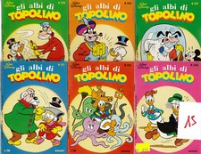TOPOLINO ALBI  6 FUMETTI