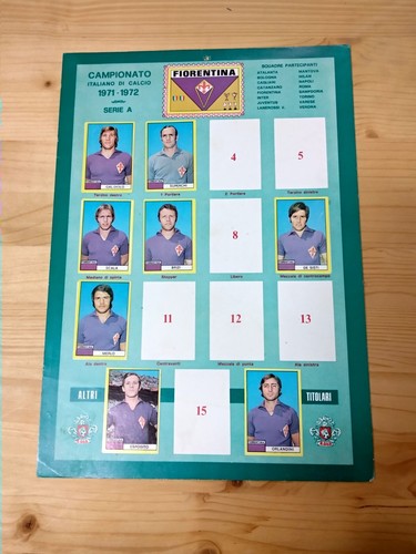 Album figurine calciatori edis - figurine,