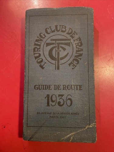 Touring club france guide - club,