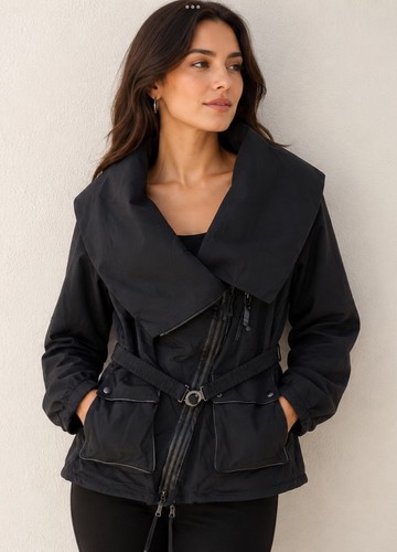 Giacca donna nera magaschoni - giacca,