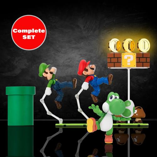 Super mario bros figuarts - super,