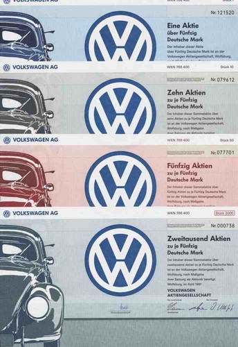 Serie volkswagen - serie, vw