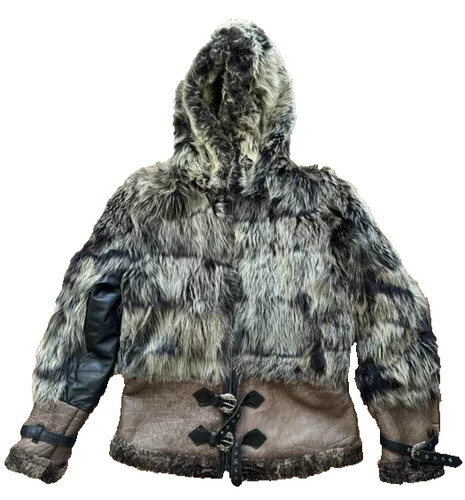 Giacca pelle pelliccia di - giacca,