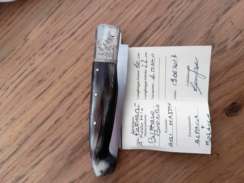 Coltello artigianale sardo - , con