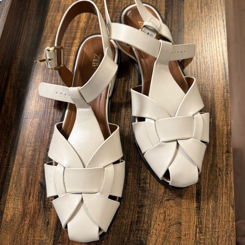 Sandali donna zara pelle - zara,