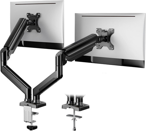 Supporto doppio monitor fino - supporto,