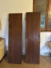 porta in legno 2 pezzi 2mx55cm