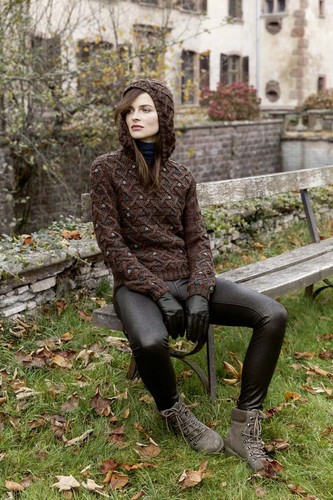 Maglione lungo filati magic - lungo,