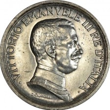 Vittorio Emanuele III 2 Lire