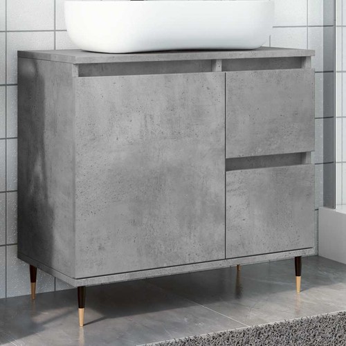 Armadietto bagno grigio - armadietto,