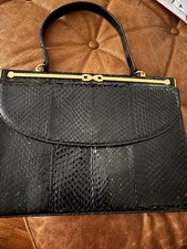 vintage python bag 