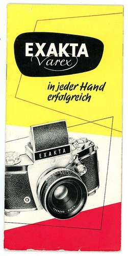 Ihagee brochure fotocamera - ihagee,