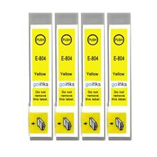 4 cartucce inchiostro giallo