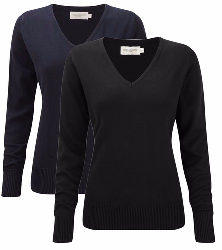 Maglione neck cotone per - in,