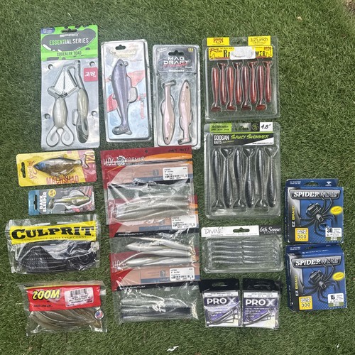Lotto esche pesca basso - esche,