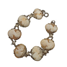 Bracciale vintage cammeo 7