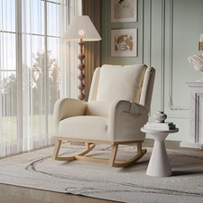 Sedia a Dondolo Scandinava Con