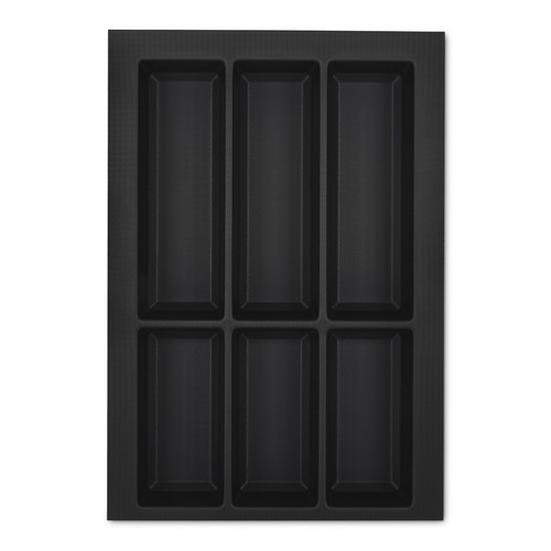 Inserto posate 400 nero - posate,