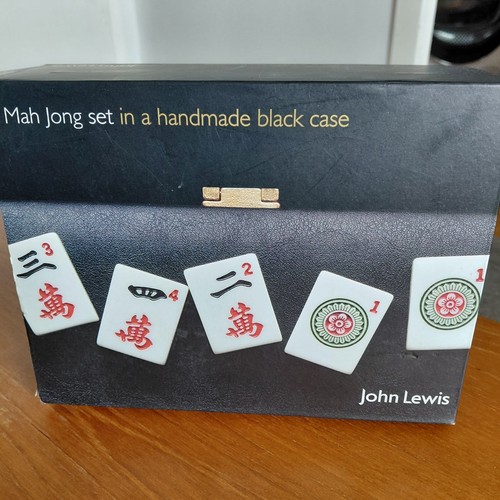 Set mah jong custodia nera - mah, in