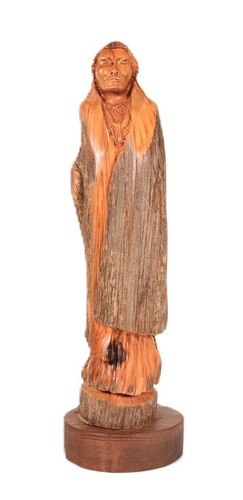 Scultura legno navajo - legno,