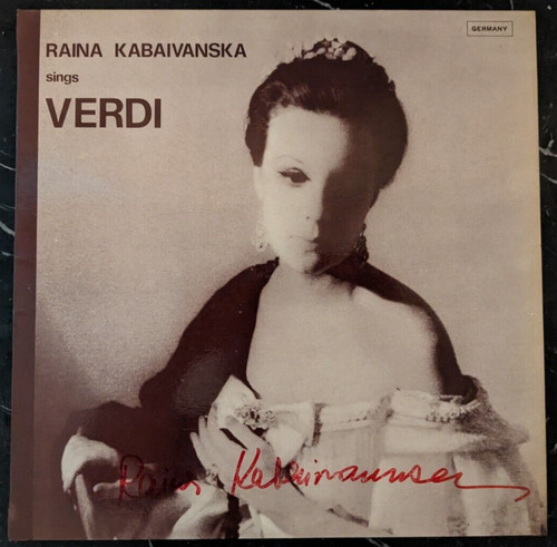 Raina kabaivanska sings - kabaivanska,