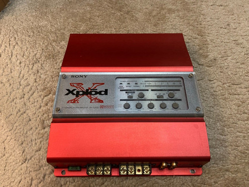 Sony xplod 752eqx - xplod, xm-752eqx