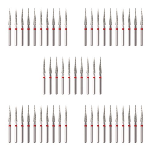 50pcs frese diamantate dentali