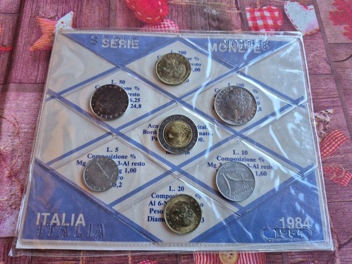 Monete italia serie - monete,
