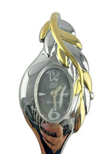 Orologio Bracciale Rigido Q&Q Donna Metallo Quarzo 21mm Fashion Analogico