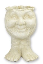 Una fioriera in ghisa replica