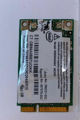 Carte wifi intel wm3945abg - carte,