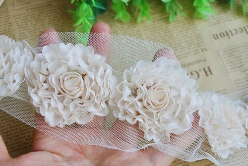 Crema chiffon abbigliamento - crema,