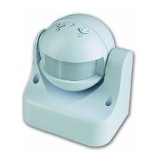 SENSORE MOVIMENTO INFRAROSSI PIR CREPUSCOLARE RILEVA PRESENZA LUCI LAMPADE SC0