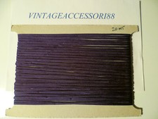 fettuccia color VIOLA  20 mt tubolare segnalibro x rilegatore rilegatoria 3 mm