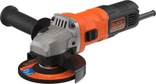 BLACK+DECKER Smerigliatrice angolare elettrica da 710W 115 mm, a filo, BEG010-QS