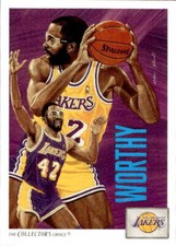 card NBA James Worthy 1991