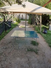 Ombrellone da mercato + 3 Brande